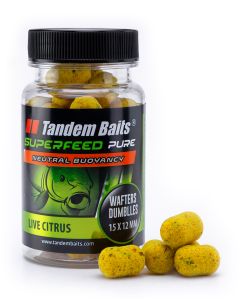 SuperFeed Pure Dumbells Wafters 15/12 mm/30g Live Citrus